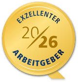 Vesting & Partner - Excellenter Arbeitgeber 2026 Arbeitgebersiegel klein Vesting & Partner - Excellenter Arbeitgeber 2026 Arbeitgebersiegel klein